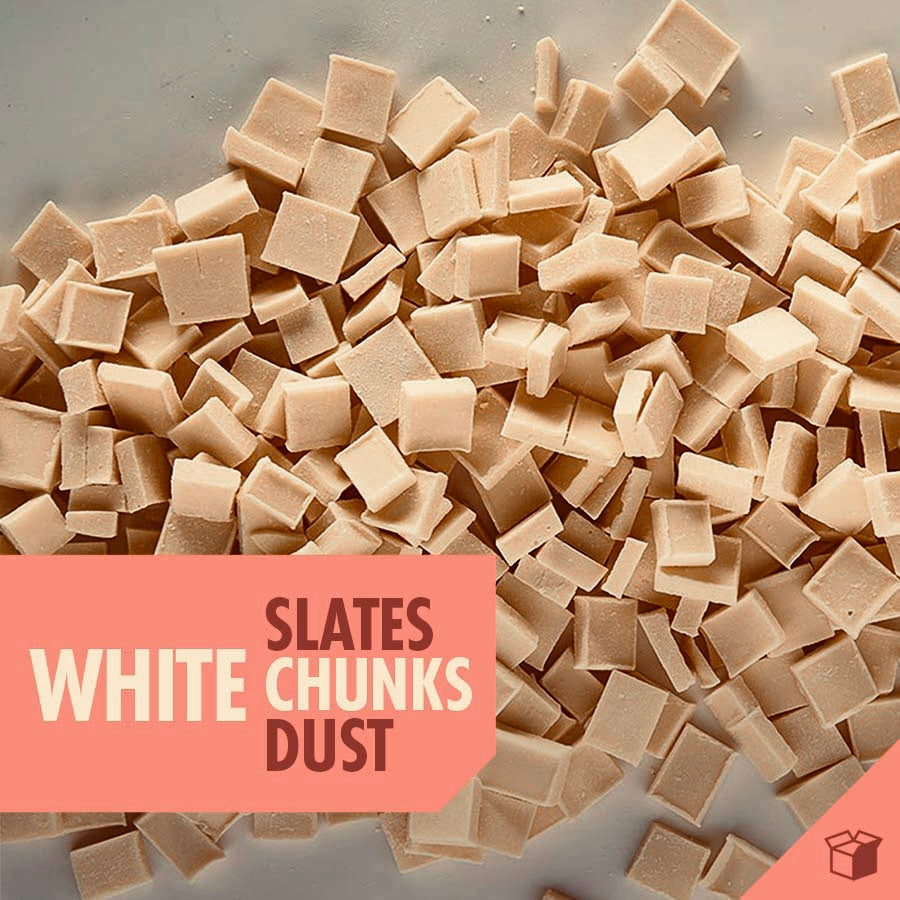 Vegan white chocolate with coconut sugar